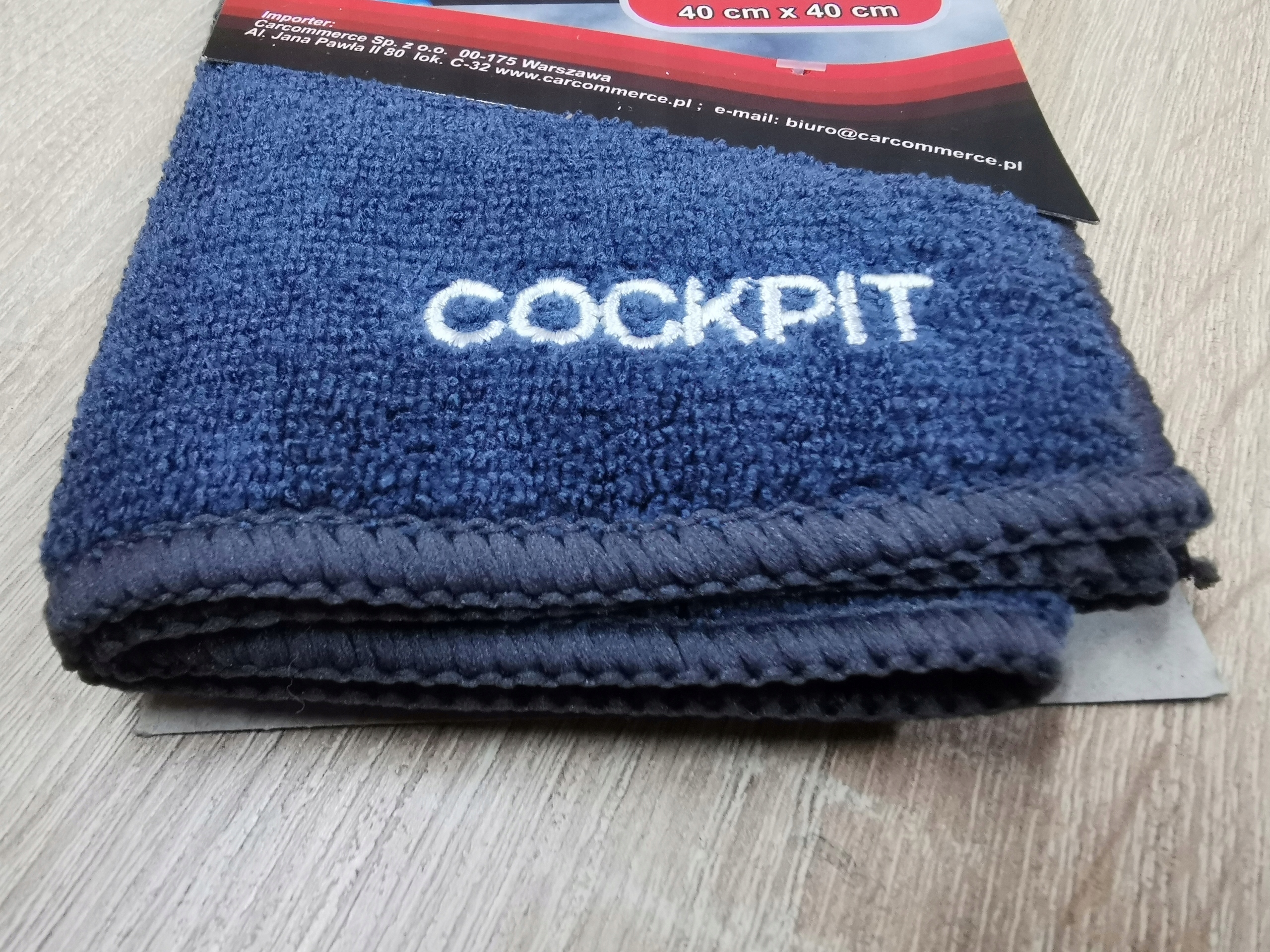 Ściereczka Ścierka do kokpitu Mikrofibra 40x40 cm Kod producenta 98676