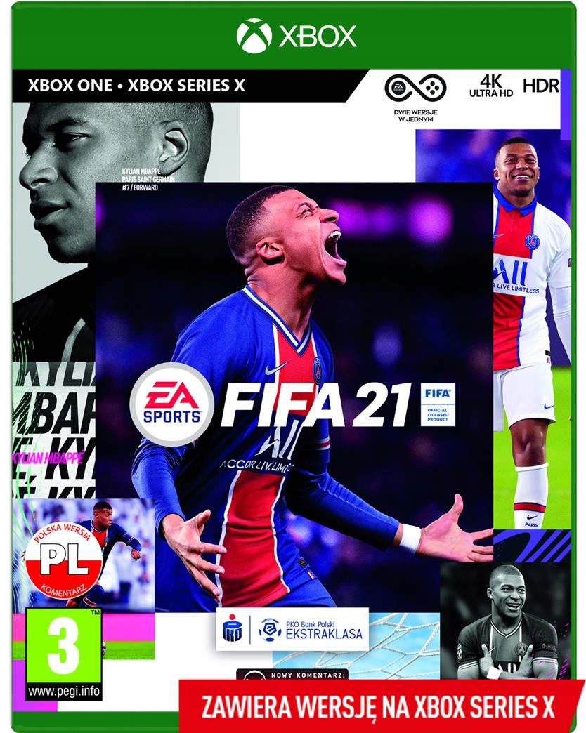 XBOX ONE S 2 PADY FIFA Dysk / wbudowana pamięć 500 GB