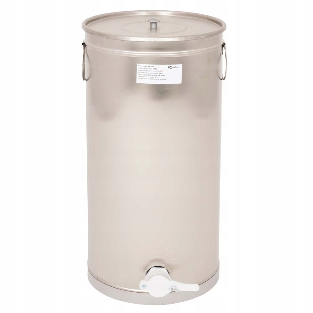 Odstojnik 50L nierdzewny z uchwytami Eco BRCtech