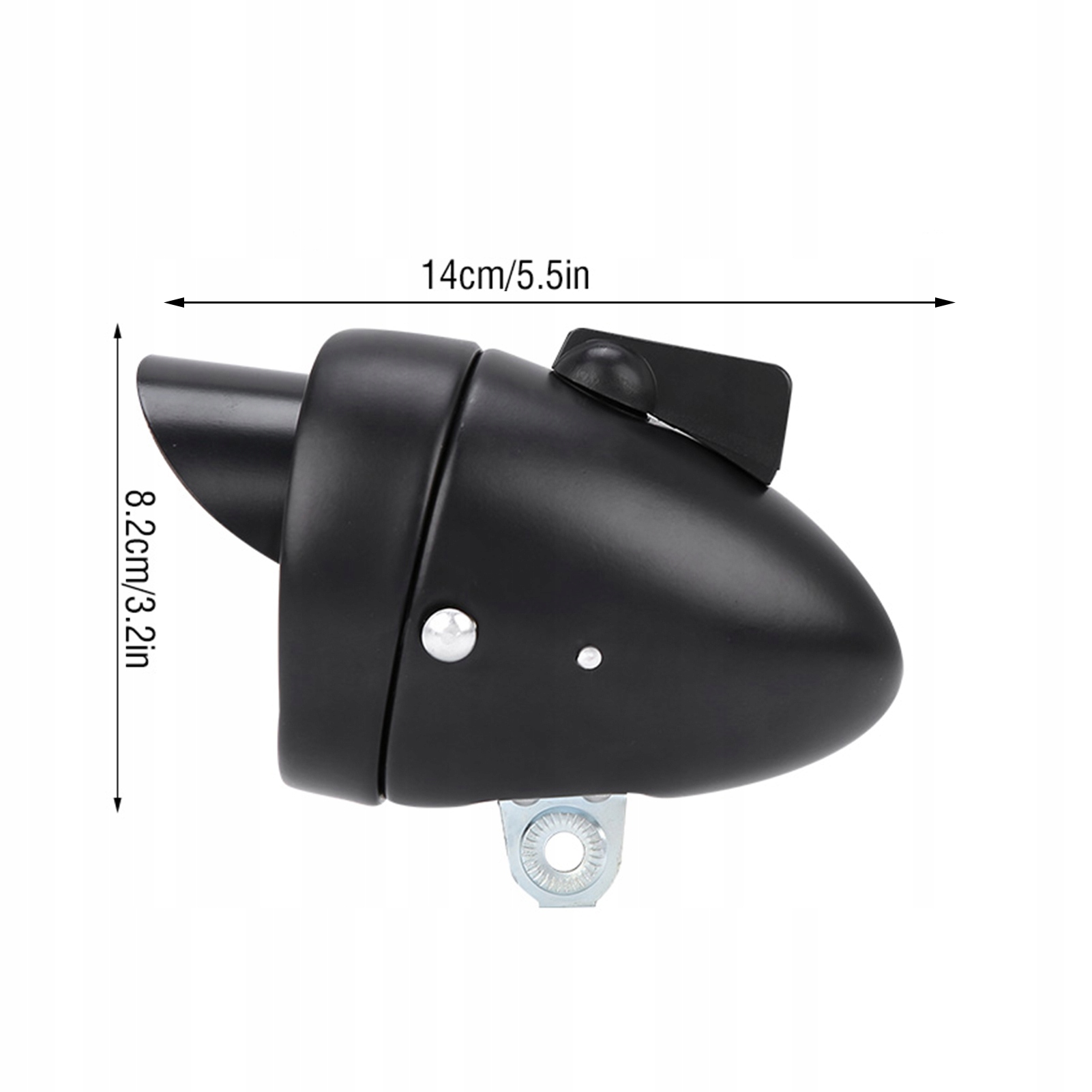 LAMPA ROWEROWA NA ROWER LED LEKKI - RETRO PRZEDNI Kolor dominujący wielokolorowy