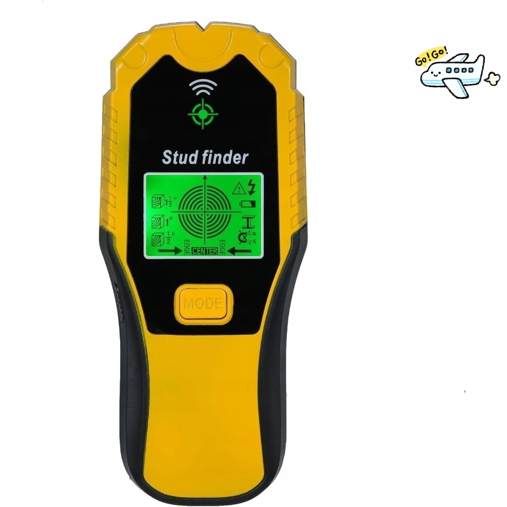 LCD Nástěnný Detektor 5V1 60 MM Detekuje Dřevo A Kovové Bezpečné Kabely