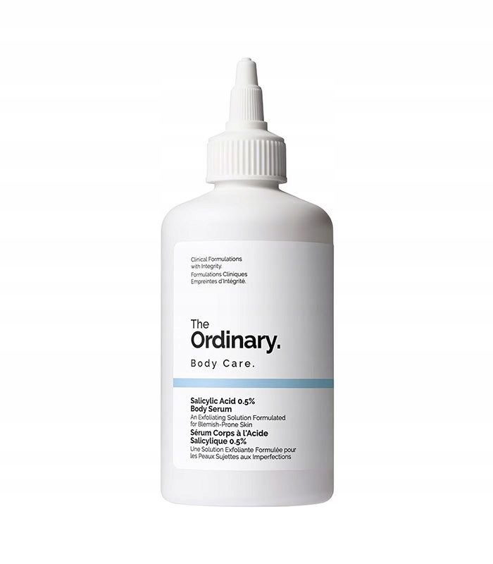 The Ordinary Salicylic Acid 0.5% Tělové Sérum s Kyselinou Salicylovou pro Exfoliaci Pokožky 240 ml