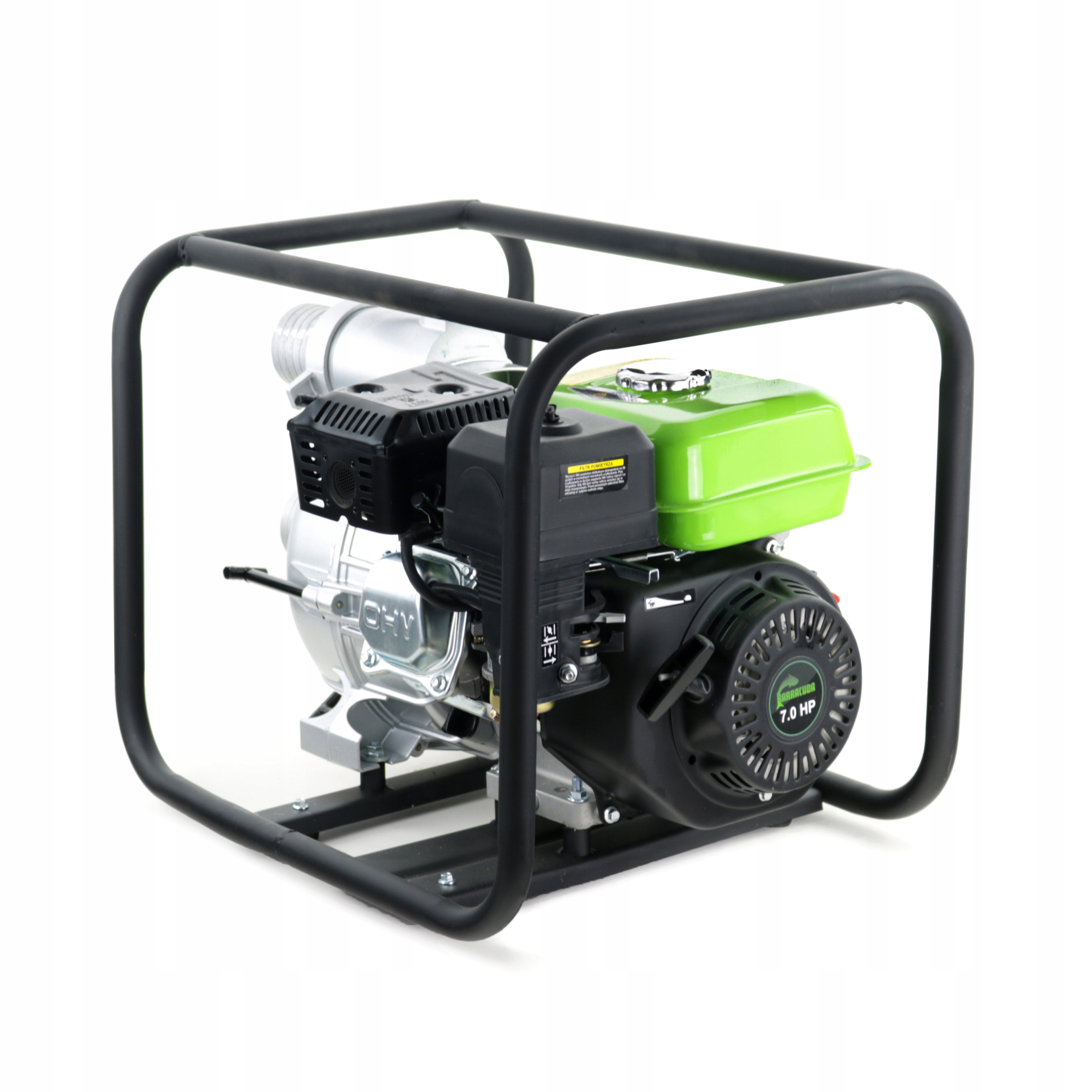 Motopompa do wody brudnej śmieciowa POMPA WODY SZLAMOWA wydajność 66 000l/h Producent Barracuda