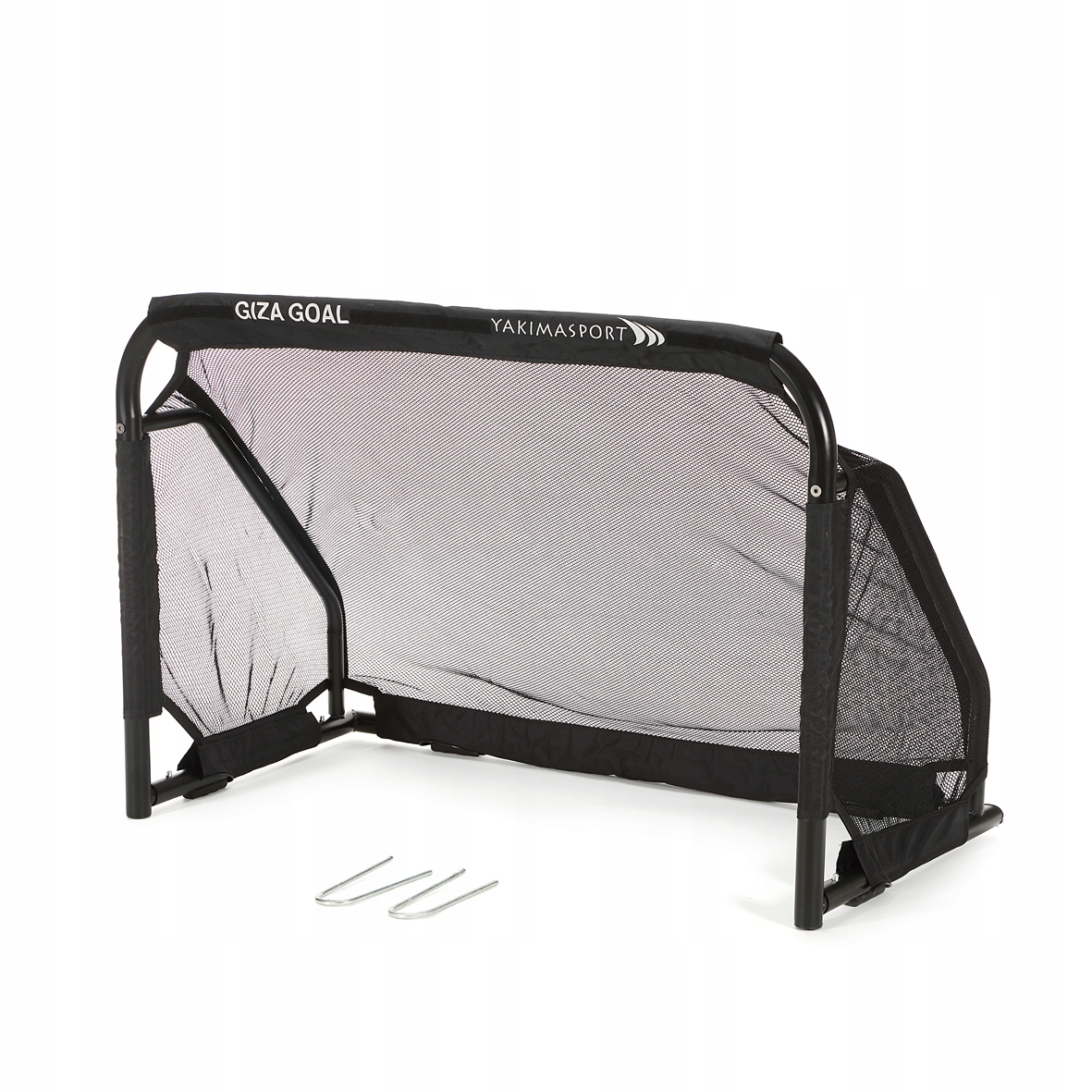 Přenosná fotbalová branka Giza 120x80x100 cm síťka a kolíky Bonus