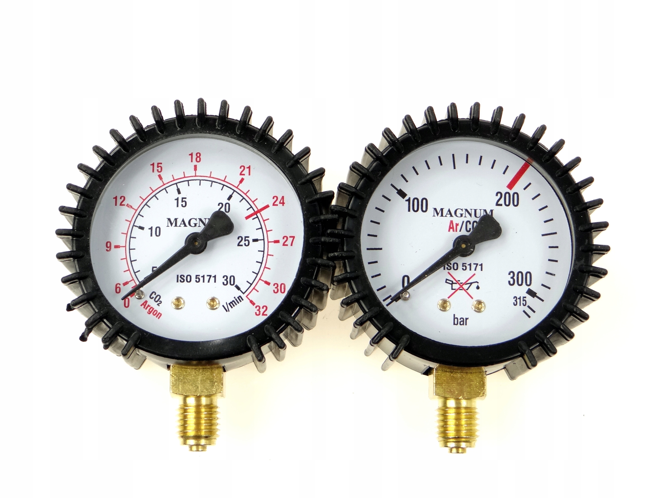 

Manometry Do Reduktora ARG/CO2 1/4" 2 Sztuki