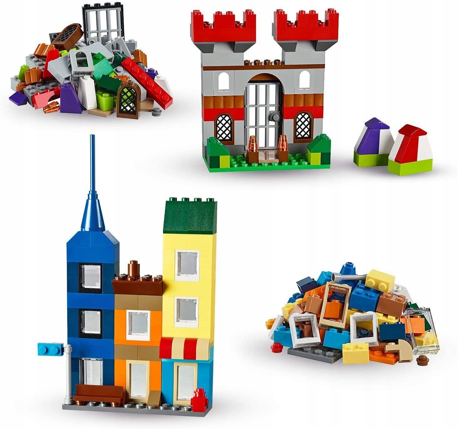 LEGO KLOCKI 10698 DUŻE PUDEŁKO DUŻY ZESTAW KLOCKÓW 790 EL ZESTAW XXL Marka LEGO