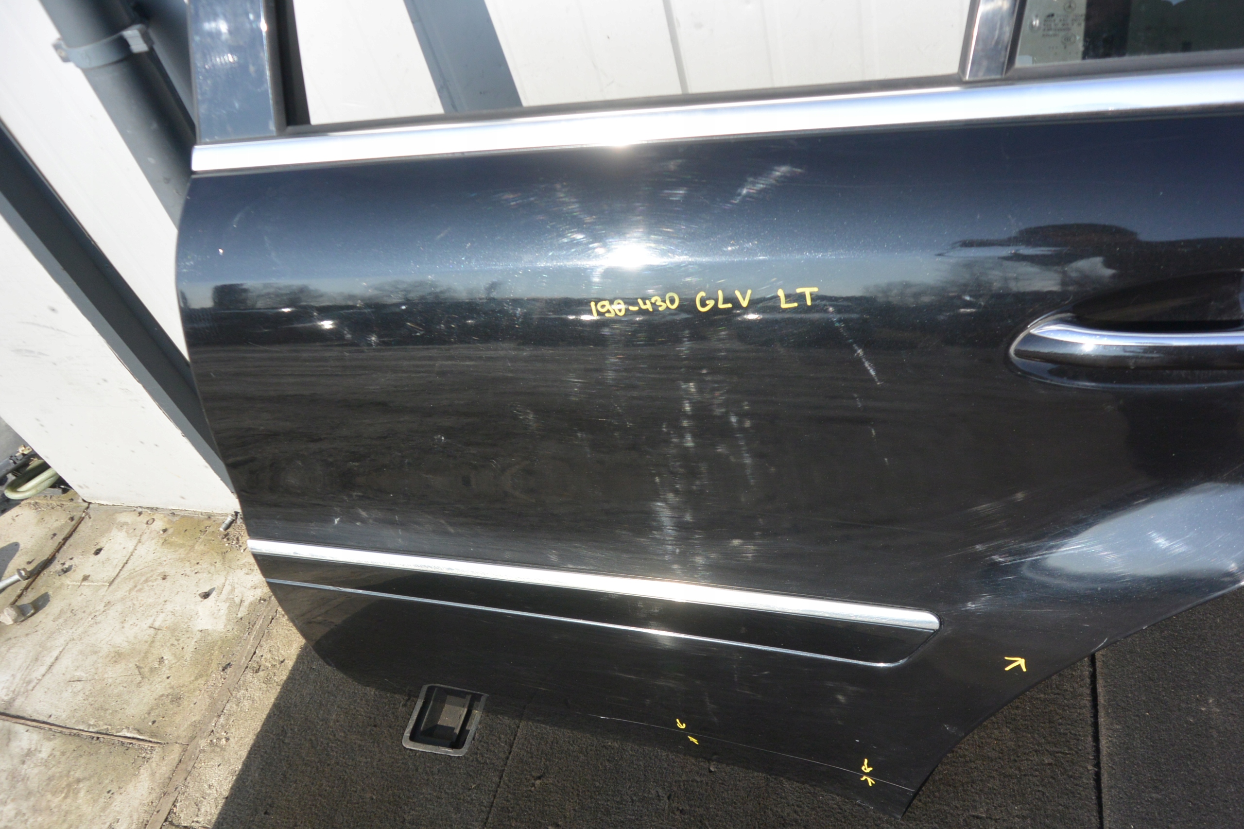 MERCEDES GL X164 TÜR LINKS HECK 197 C197 SCHWARZE