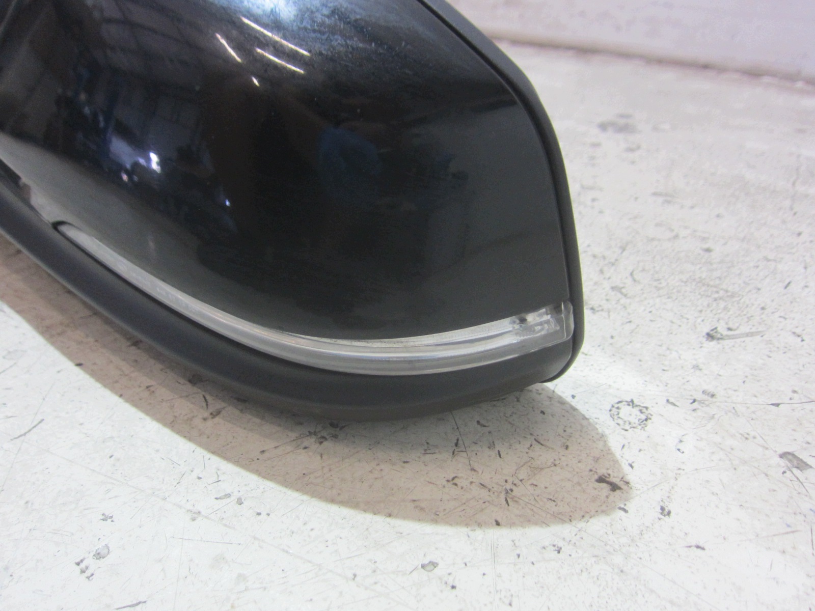 BMW X1 F48 black, BLACK SAPPHIRE 475 mirror left insert complete 7459787