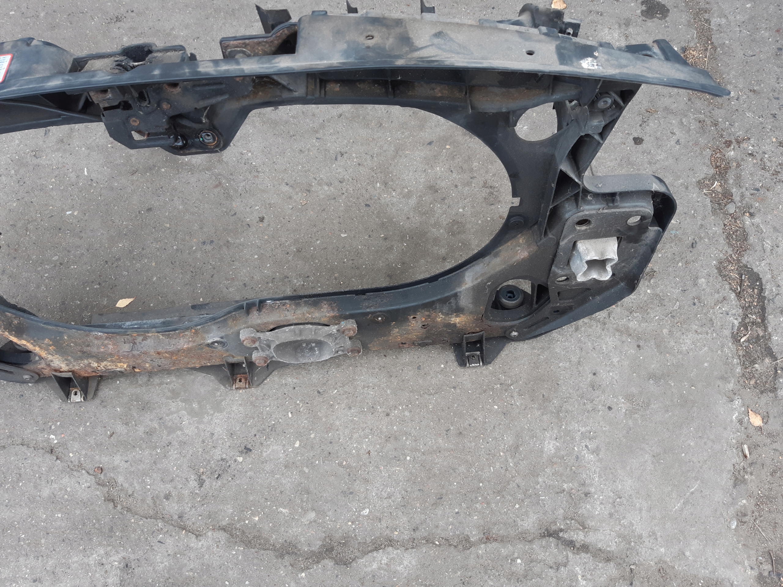 AUDI A6 C6 2.0 TDI support panel for radiators pillar iron frame 4F0805594G
