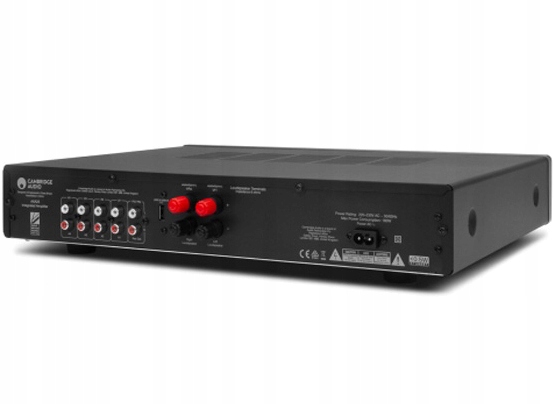 CAMBRIDGE AUDIO AXA25 WZMACNIACZ STEREO 2x25W 8OHM Waga produktu 5.1 kg