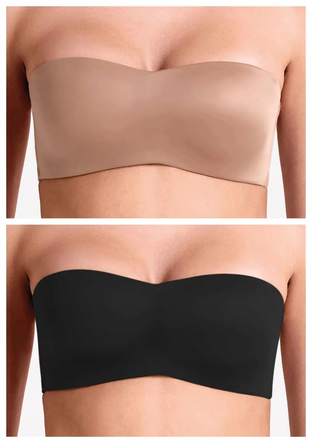Lormar Feel Ultrashine podprsenka 2 ks hnědá černá S