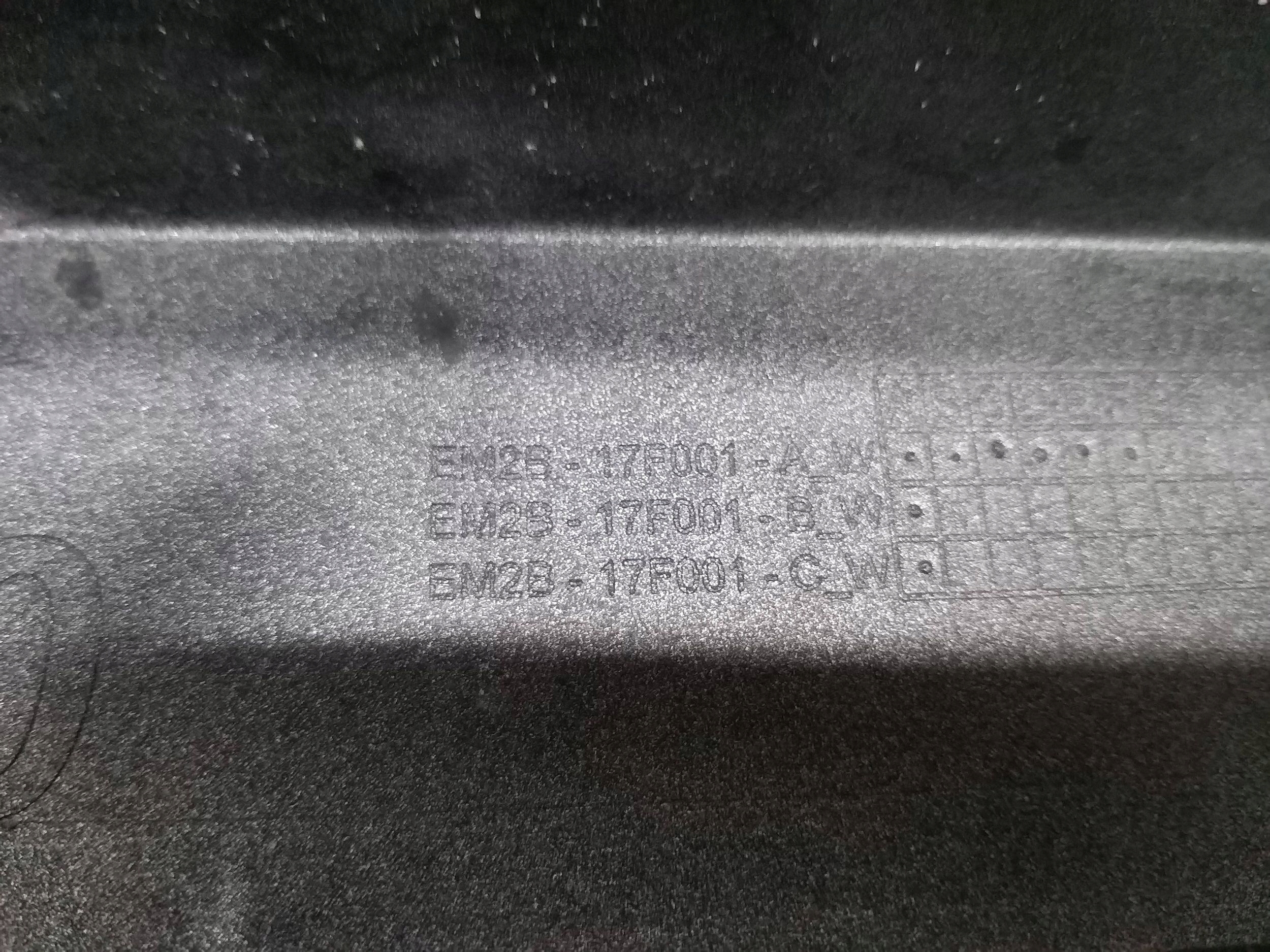 FORD S-MAX MK2 14R- bumper rear part rear towing EM2B-17F001-A