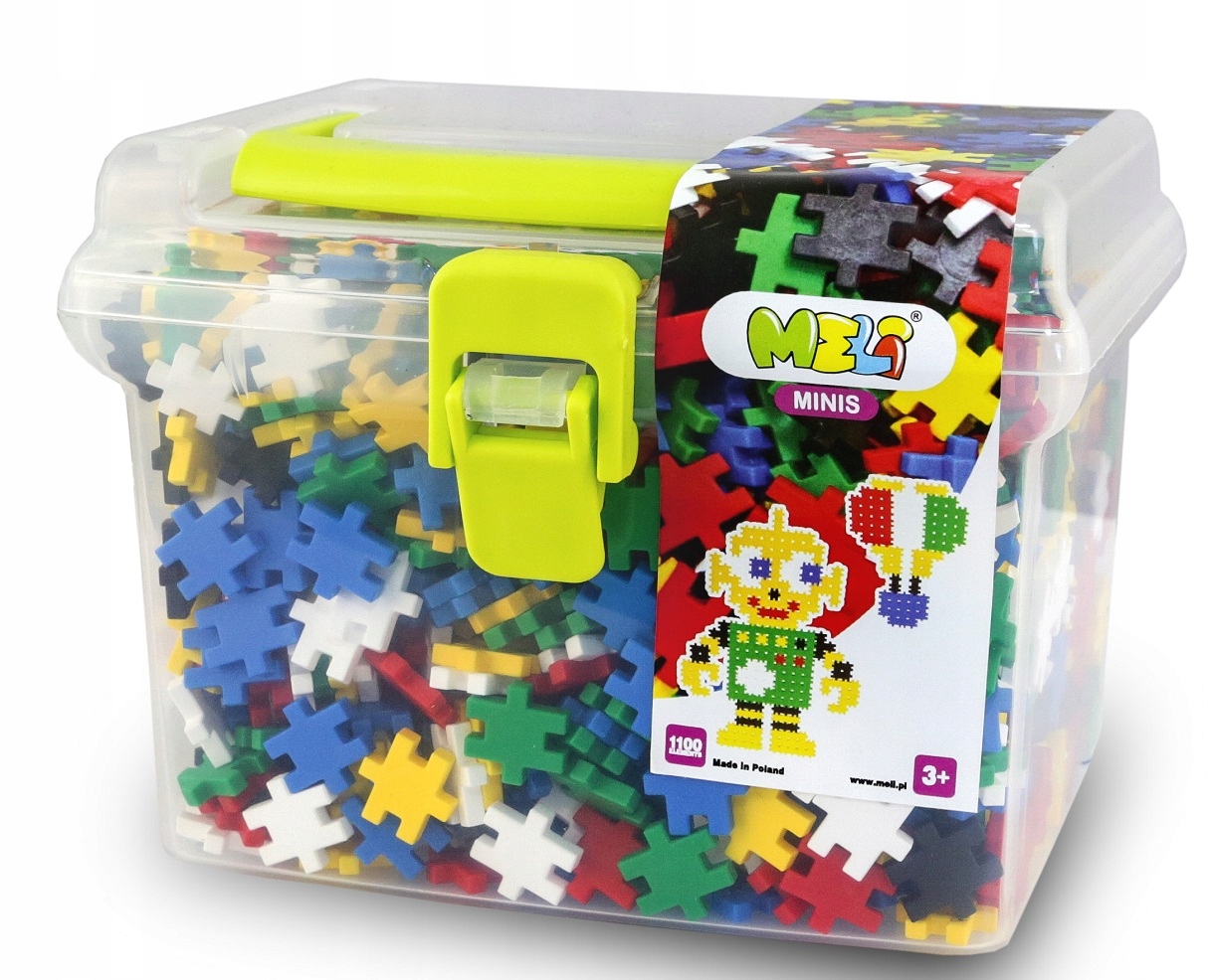 

Klocki Meli Minis Mozaika Travel Box 1100 el.