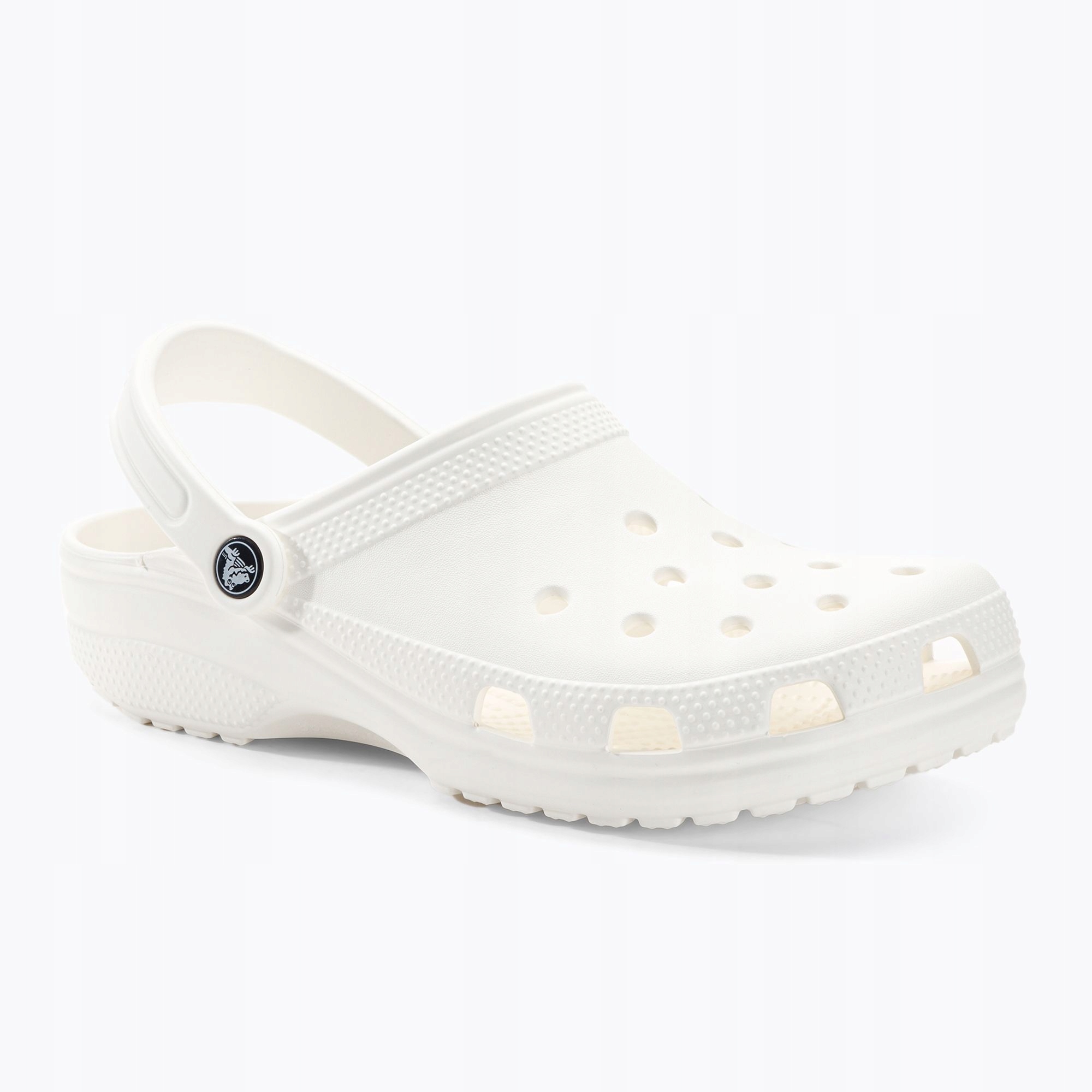 Unisex Crocs Klasické bílé Nazouváky 46,5