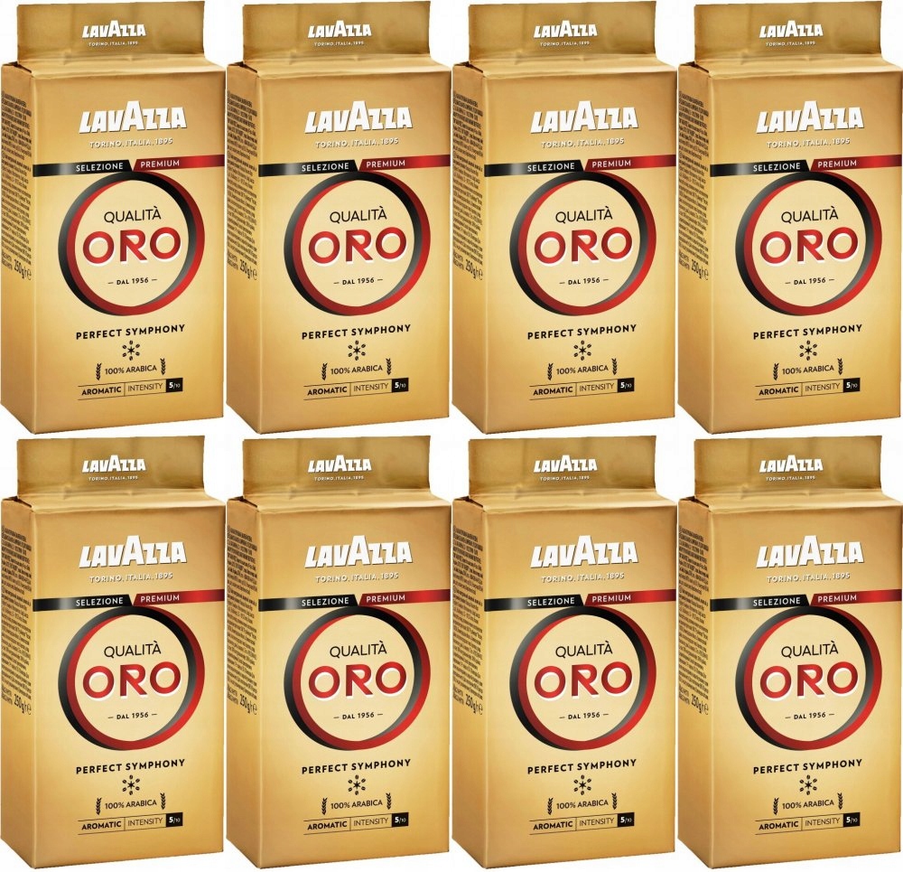 Kawa mielona Lavazza Qualita Oro 250g x8