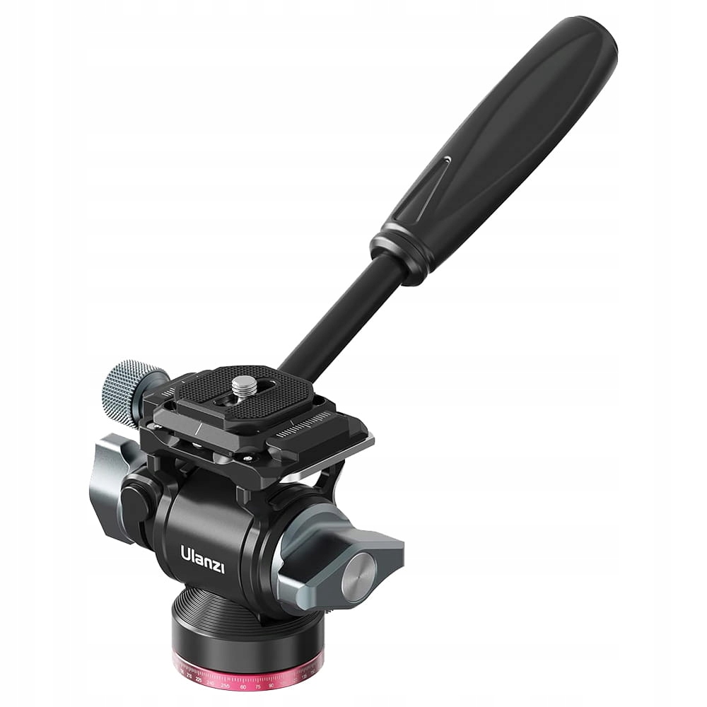 MINI GŁOWICA PANORAMICZNA 2D Z RĄCZKĄ ULANZI U-190 Z SZYBKOZŁACZKĄ