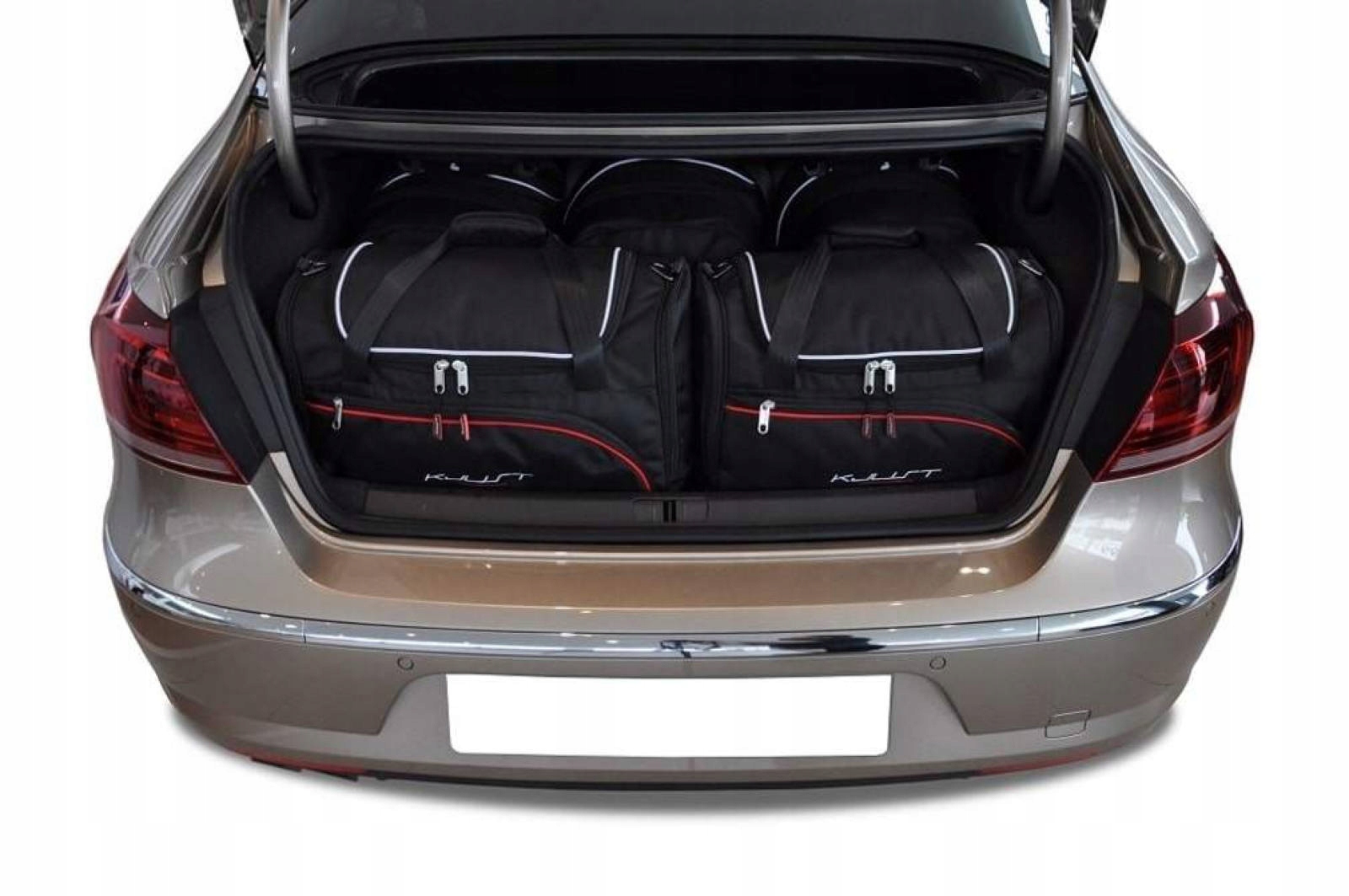 J&j Automotive Sada 5ks cestovných tašiek Sport pre Vw CC 2012-2017
