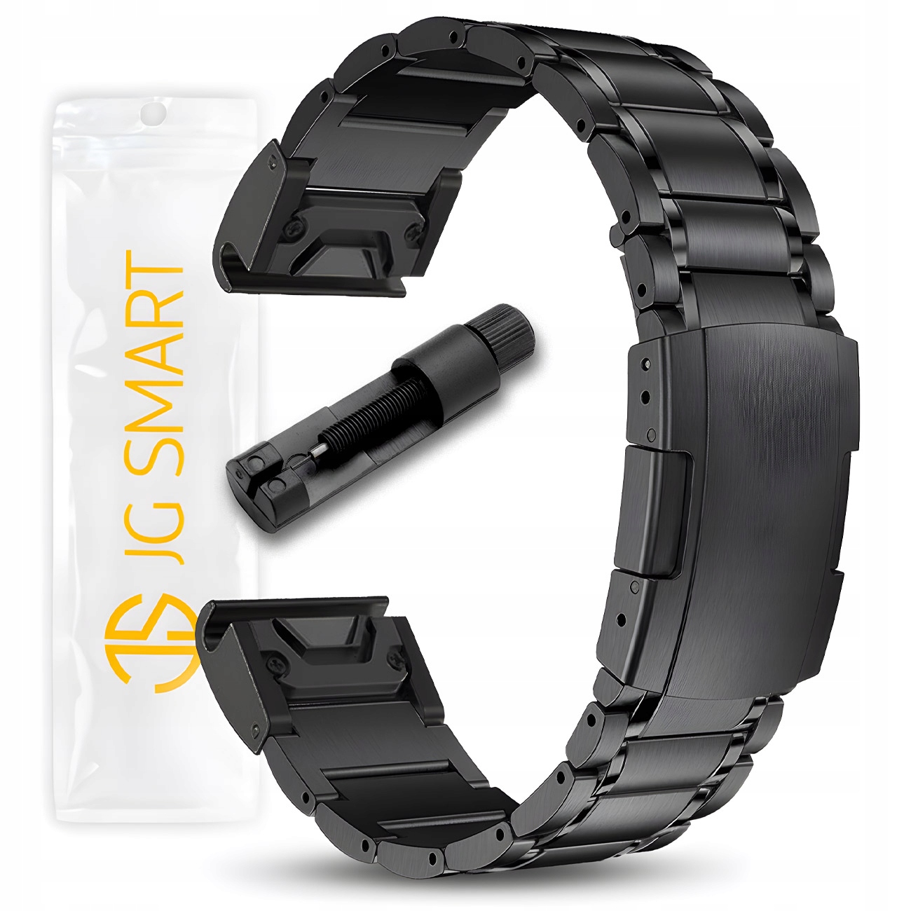 Náramek Pro Garmin Fenix 5 6 7 8 E Pro Solar Instinct Titanový