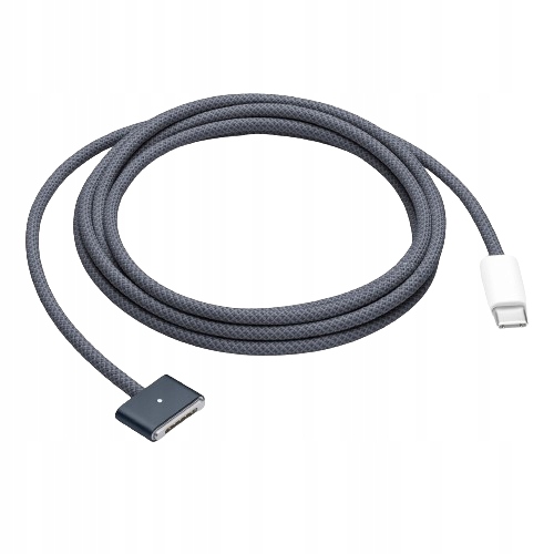 Kabel przewód do zasilacza do Apple MacBook USB-C MagSafe 3 Midnight 2m