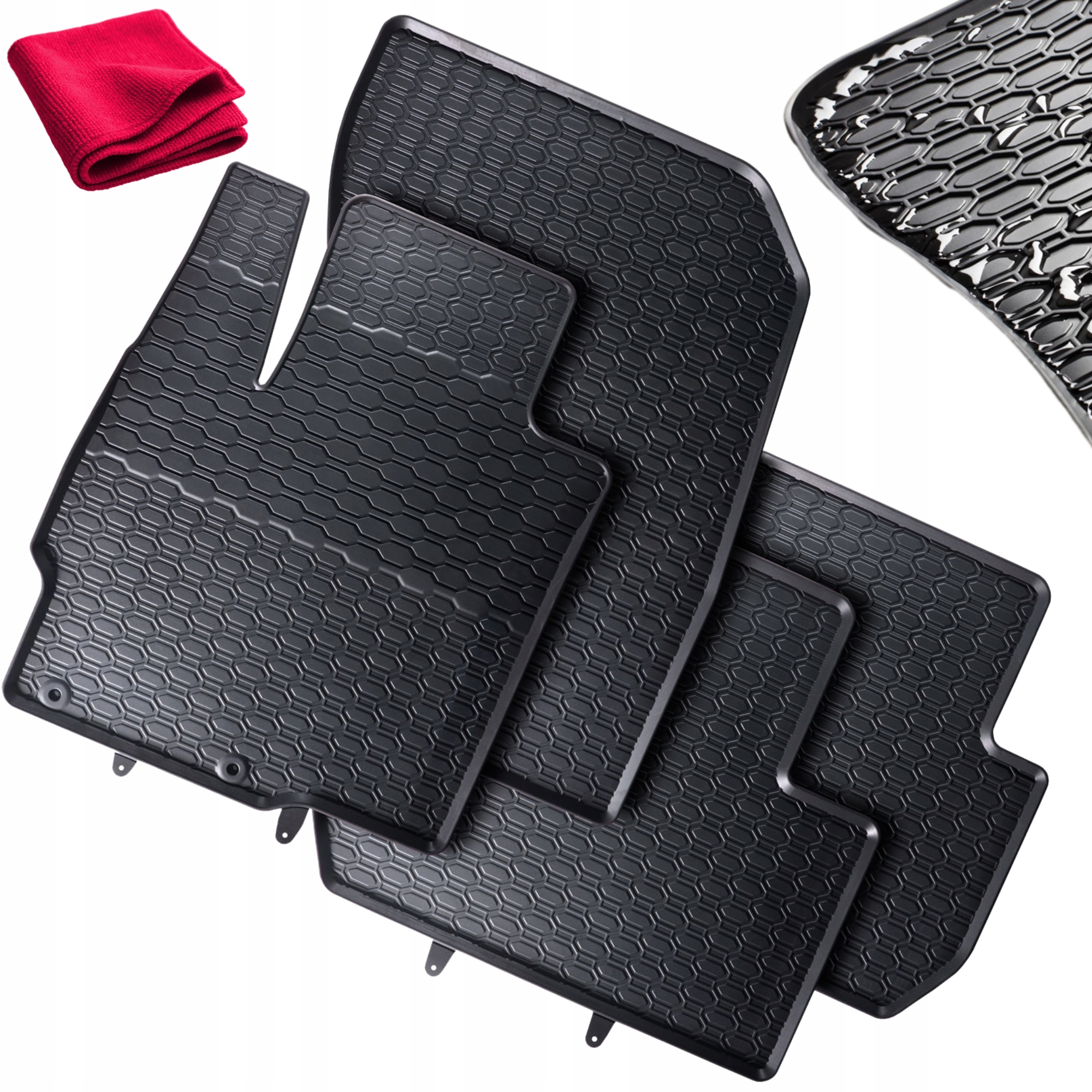 Dywaniki Gumowe Zestaw do Mitsubishi Asx 1 I Ga_w_ 2010 2022 Suv