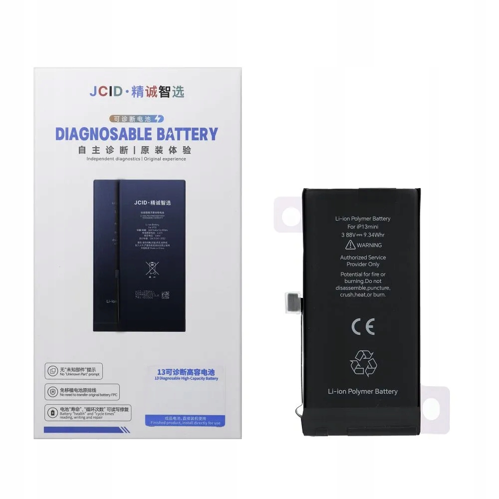 Baterie Pro Iphone 13 Mini 2406MAH Jcid Akumulátor