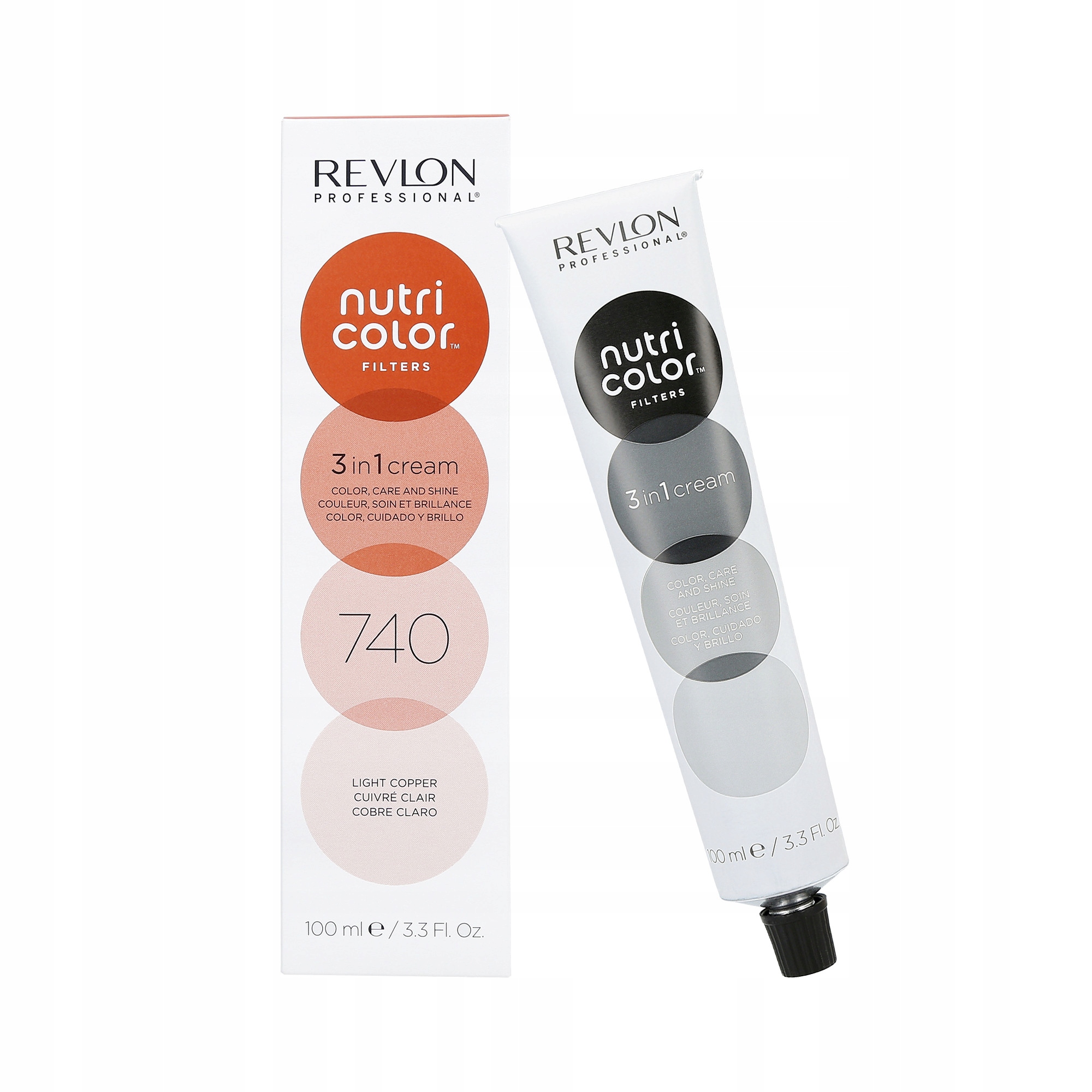 

Revlon Nutri Color Maska 100ML 740 Light Copper