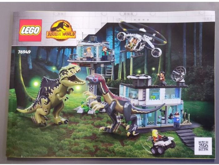 LEGO instrukcja Jurassic World 76949