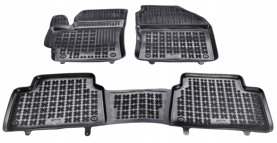 Toyota Corolla 2019-2024 Gumové Koberce S Prispôsobeným Rantom 3 cm