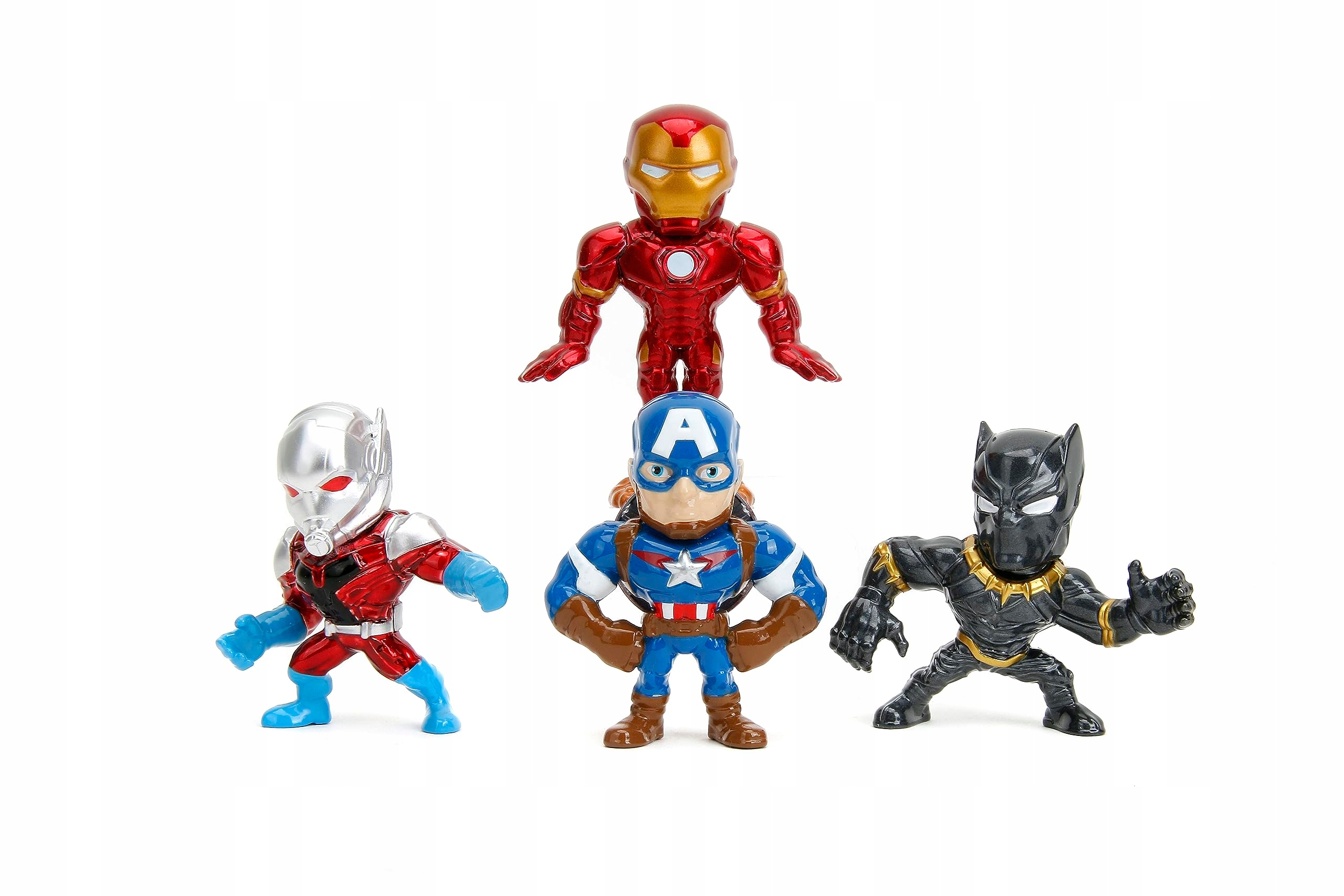 Sběratelské figurky Avengers 4 Pack Jada Toys Marvel 2 5 palců Kovové