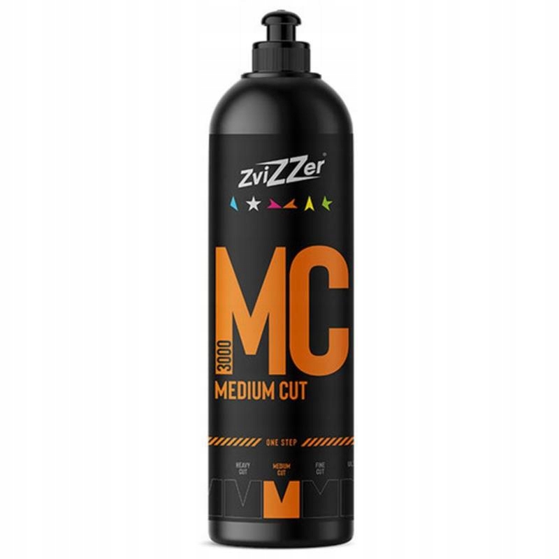 ZVIZZER MC3000 Medium Cut Orange 750ml one step