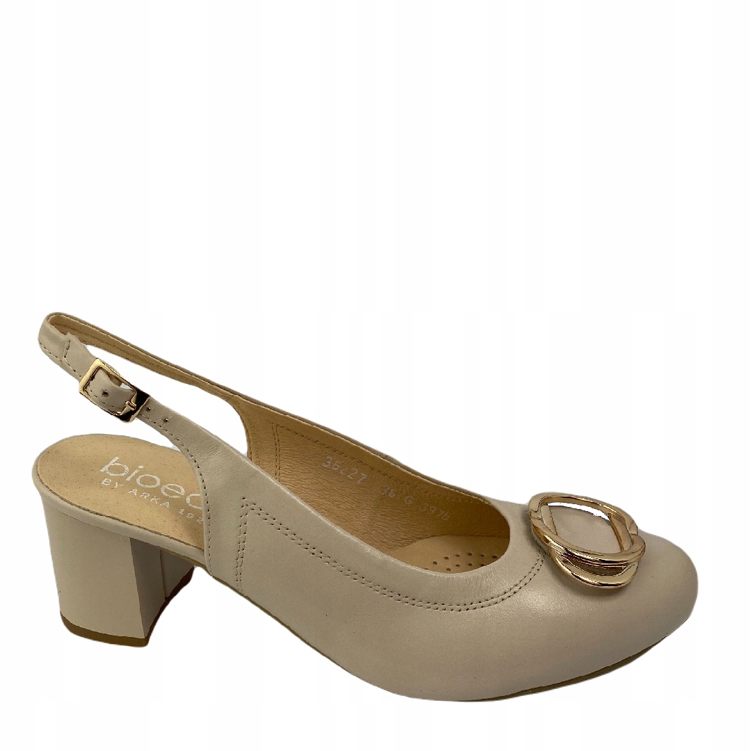 Dámské sandály Arka Bioeco 3976/1777/2094 béžová 40, béžová