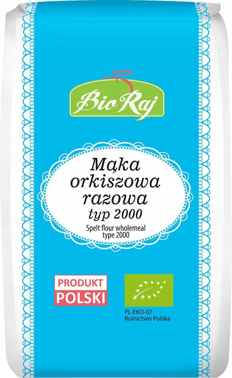 Razová Špaldová Mouka Typ 2000 Bio (polsko) 1 kg Bio Raj