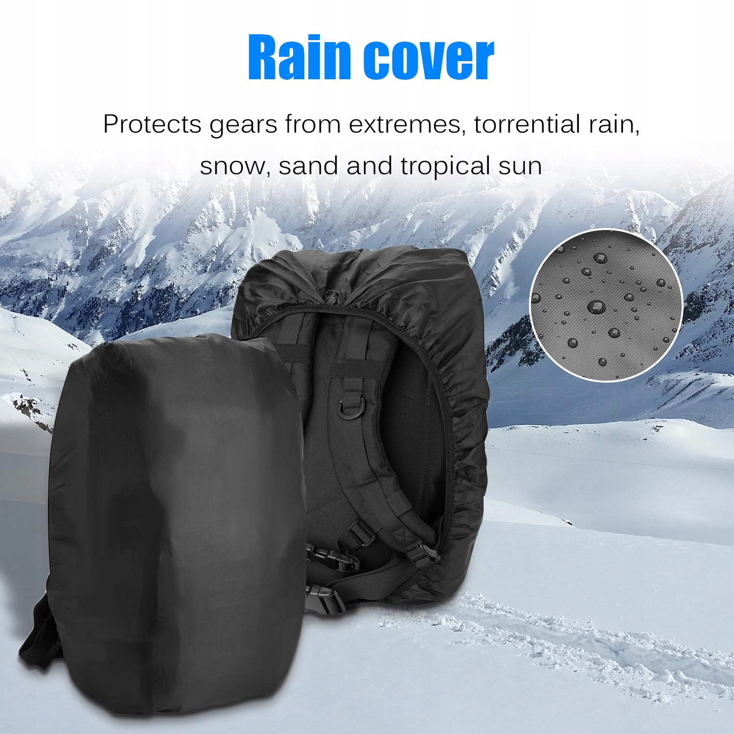 PROCASE Plecak Wojskowy 48L Survival Taktyczny Molle Outdoor Czarny — miniatura 6
