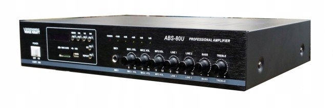 NAGŁOŚNIENIE SKLEPU LOKALU RESTAURACJI RADIOWĘZEŁ Kod producenta ABS-80U