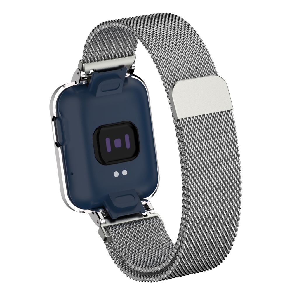 PASEK BRANSOLETA OPASKA DO XIAOMI MI WATCH LITE - SILVER Kolor szary