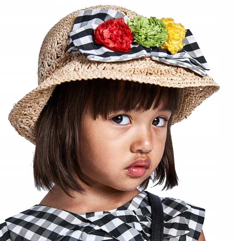 

Kapelusz Mayoral 10081 beż kokarda kwiaty 52