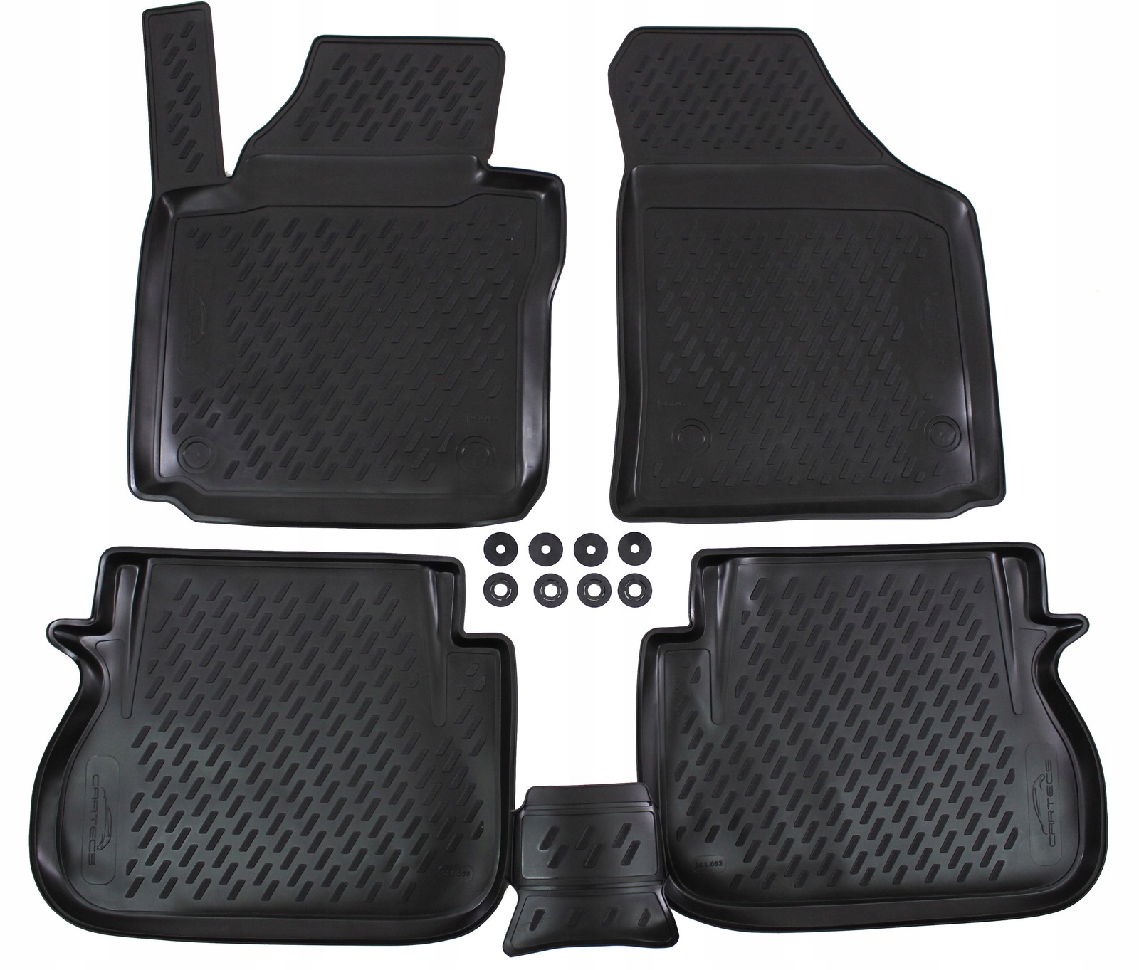 Килимки J&J Automotive резинові Nflvw706 4 el.