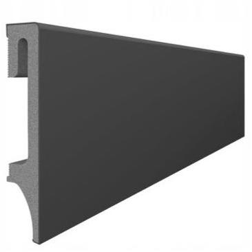 LISTWA PRZYPODŁOGOWA ESPUMO 205 VOX ANTRACYT MAT