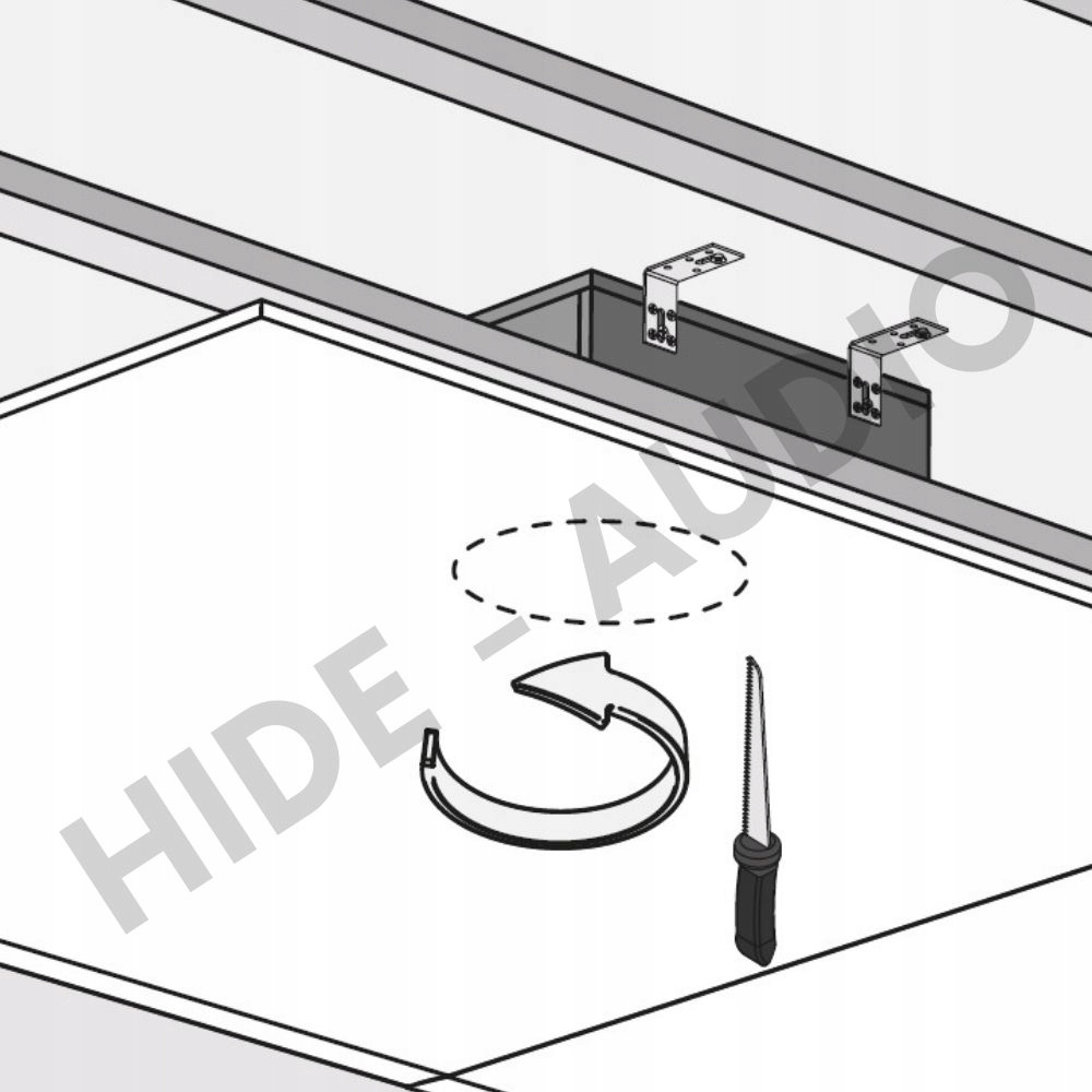 BackBox Obudowa Slim do głośników instalacyjnych Typ inny