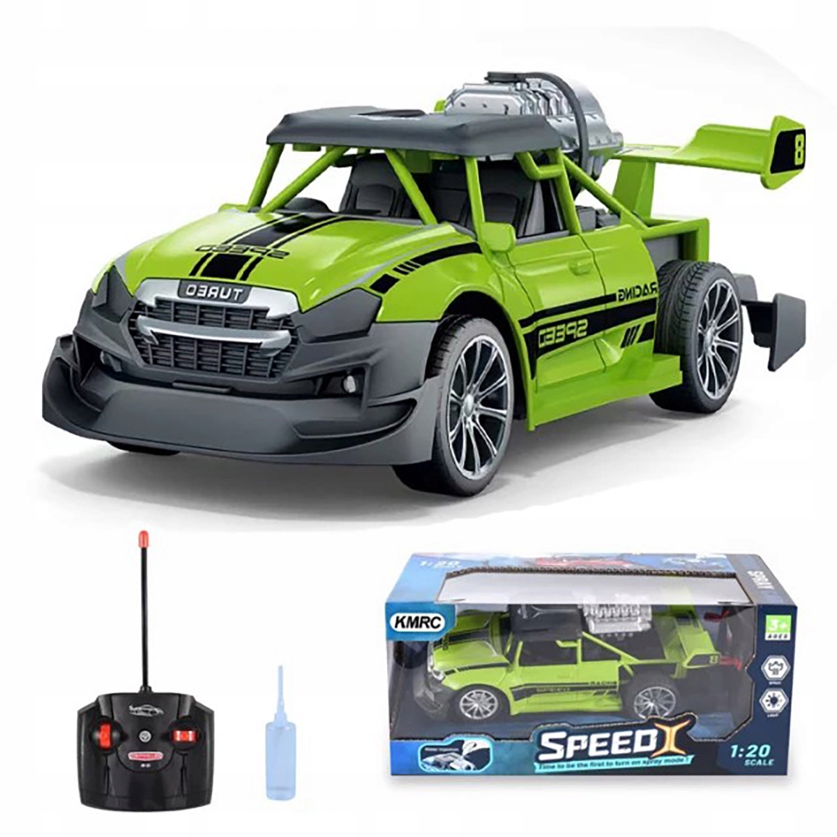 

Samochód Zdalnie Sterowany Auto Pilot Rc Para Dym