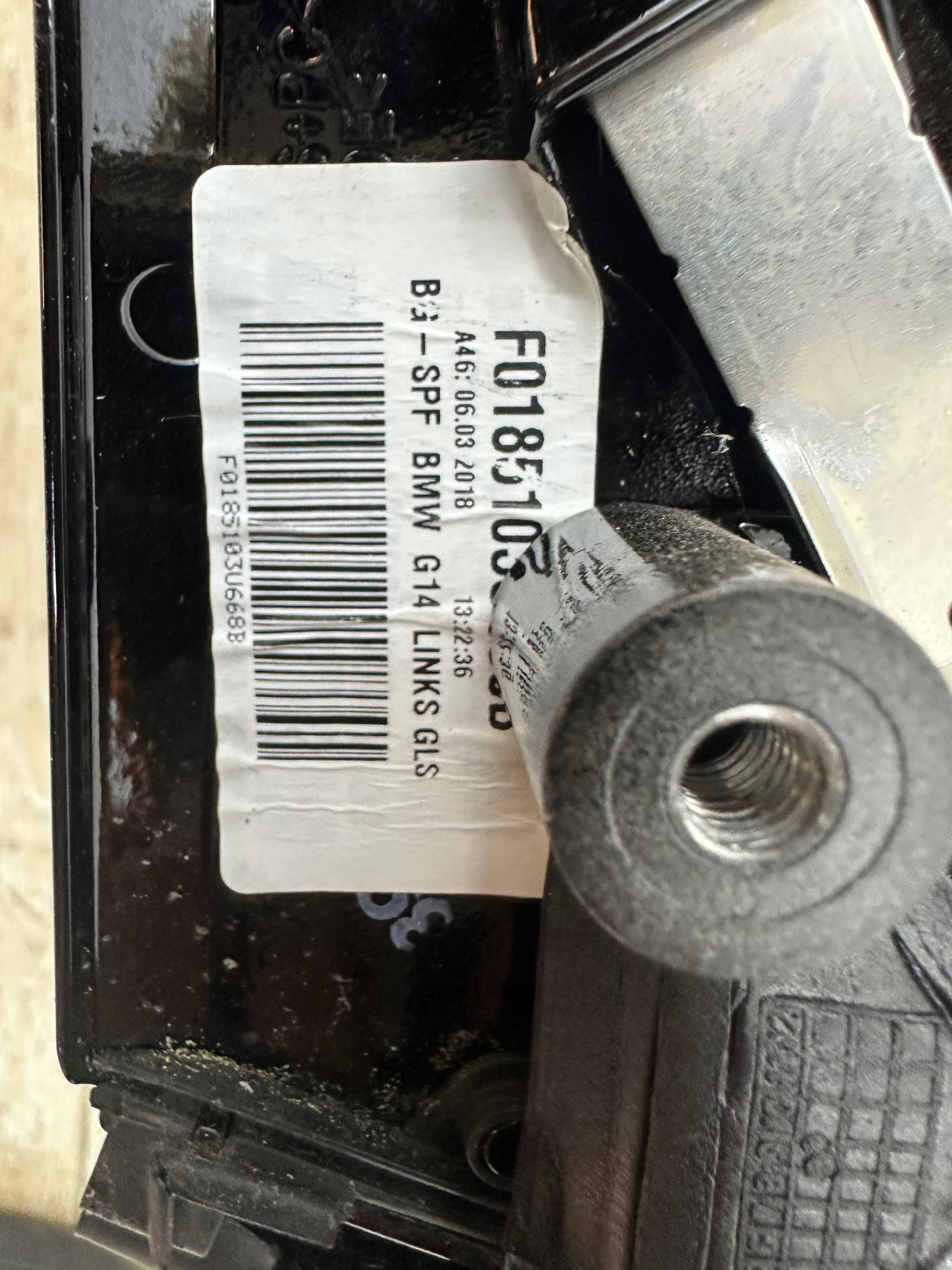BMW G14 G15 G16 mirror right KAMERA 9PIN 9498928