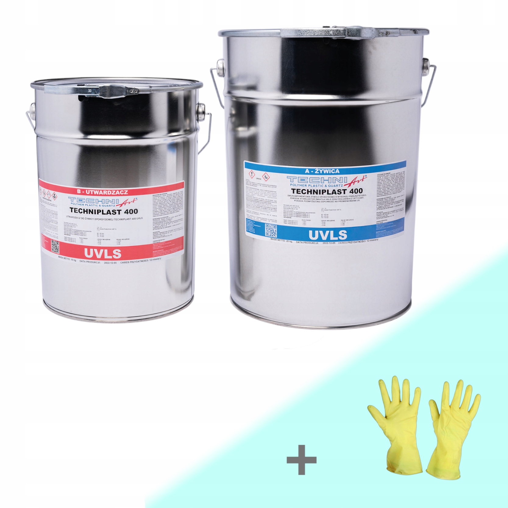 Bezbarvá epoxidová pryskyřice Tp 400 Uvls 30 Kg