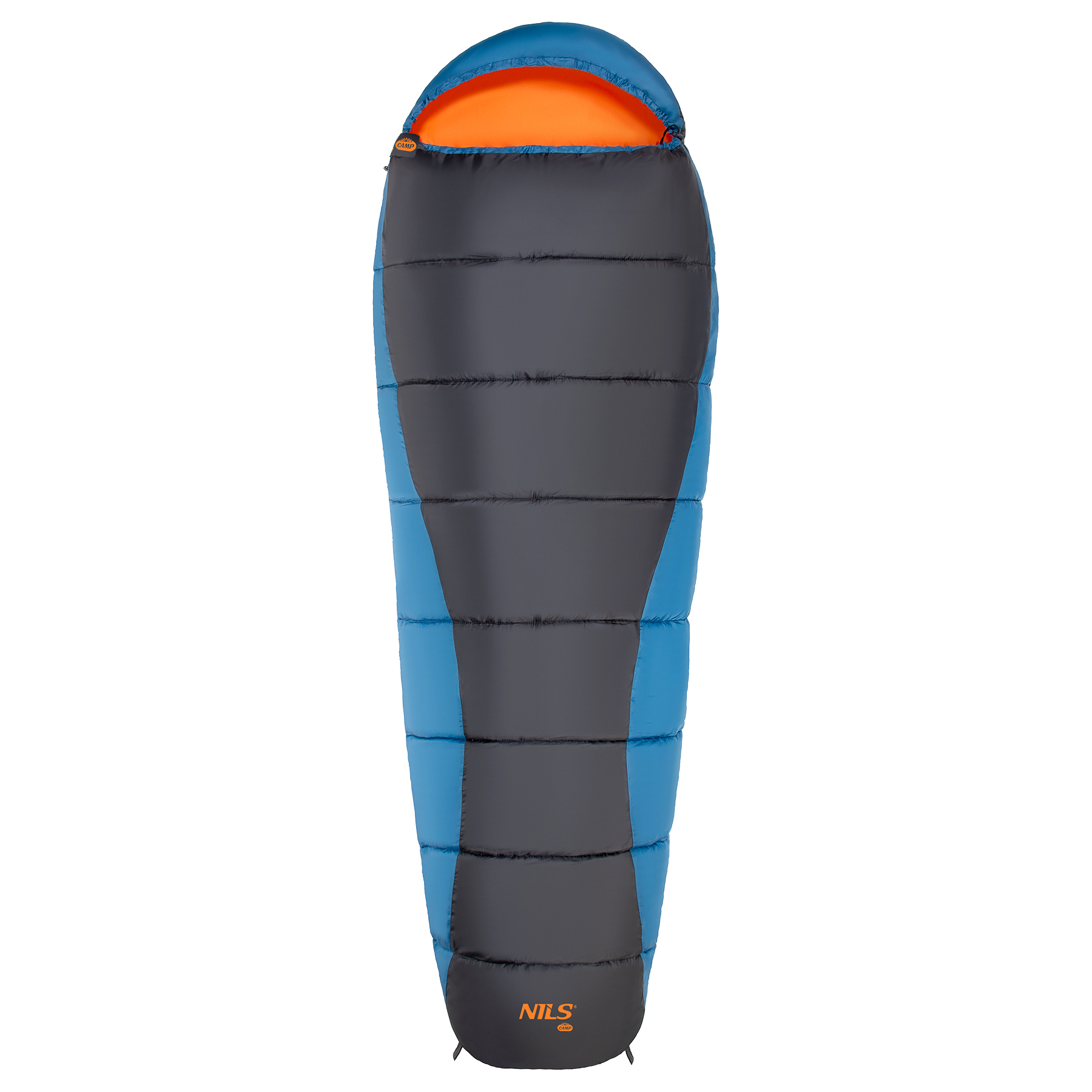 Ciepły śpiwór turystyczny mumia Nils z kapturem pokrowiec