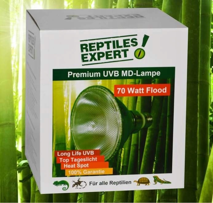 Levně Reptiles Expert Uvb Mh 70W Flood lampa
