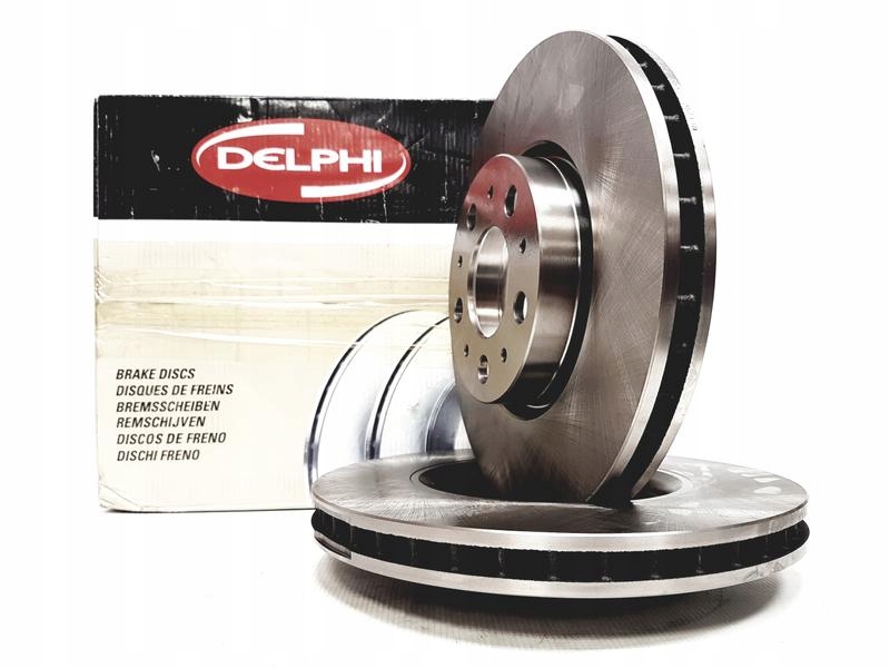 

Delphi Tarcze Przód Volvo S60 V50 I II S80 286MM