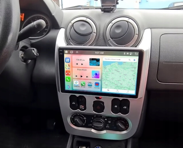 Gps Navigace Pro Android Dacia Logan 2009-2013 Carplay Wifi 4GB 64GB