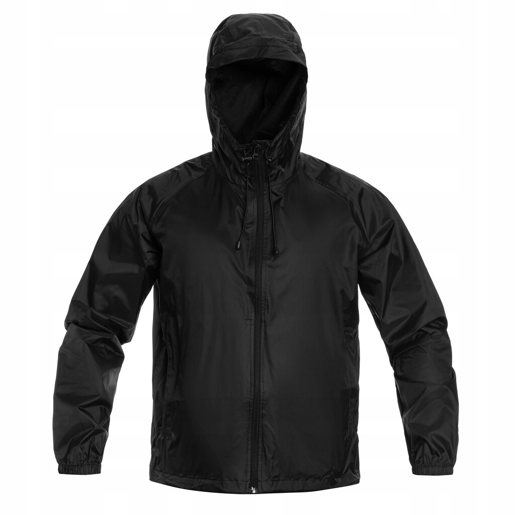 Pláštěnka Mil-Tec Wet Weather Jacket Quickpack černá 3XL