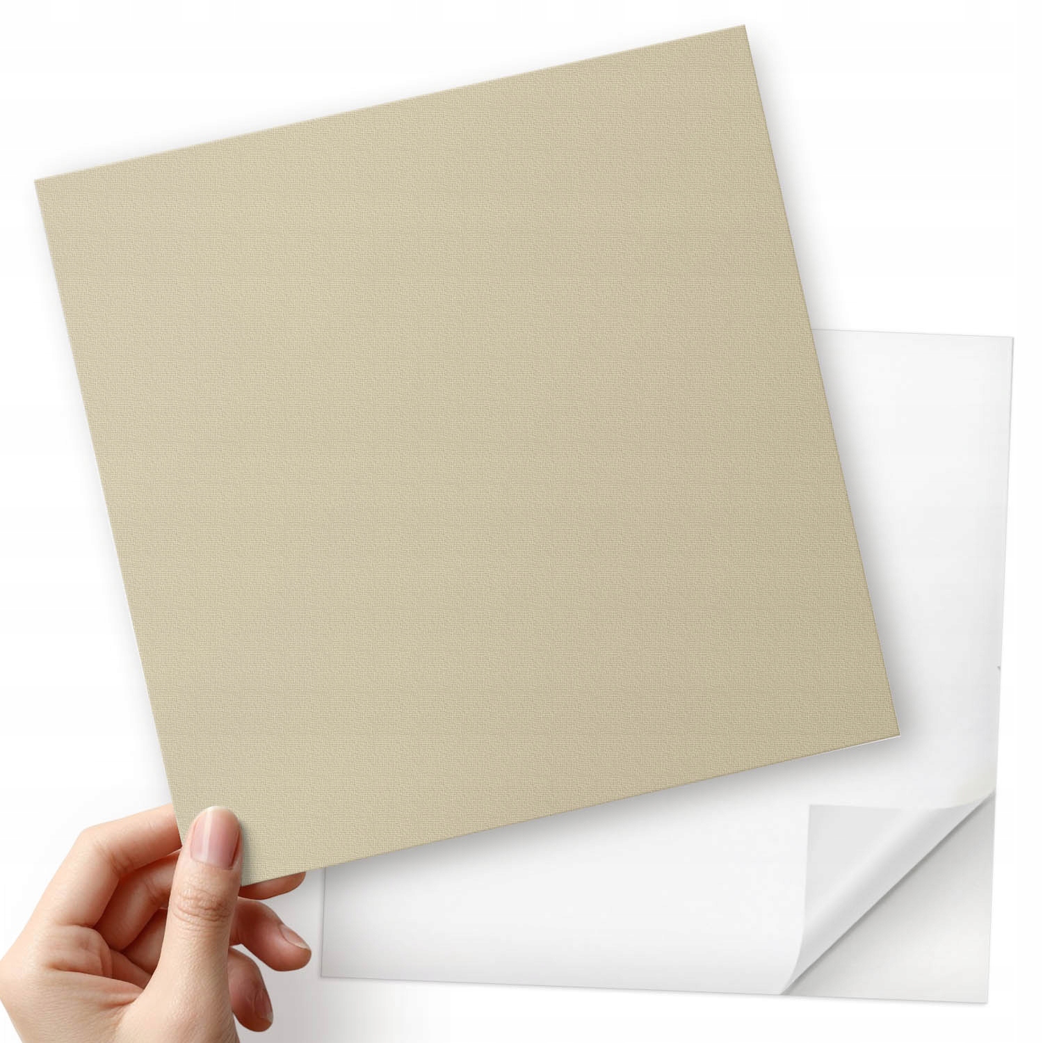 Vinylová dekorace na zeď do kanceláře Tmavě žlutý motiv 20x20x20 cm
