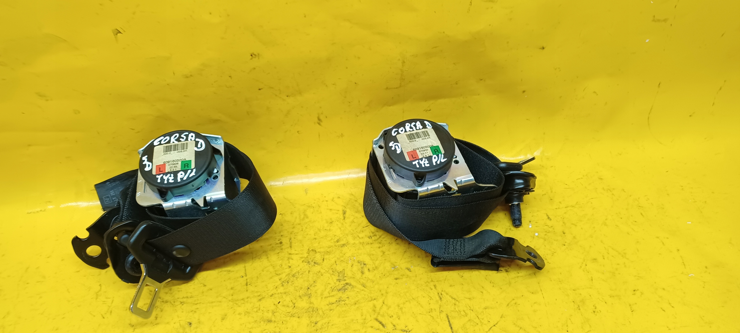 ремень безопасности opel oe 609160500A