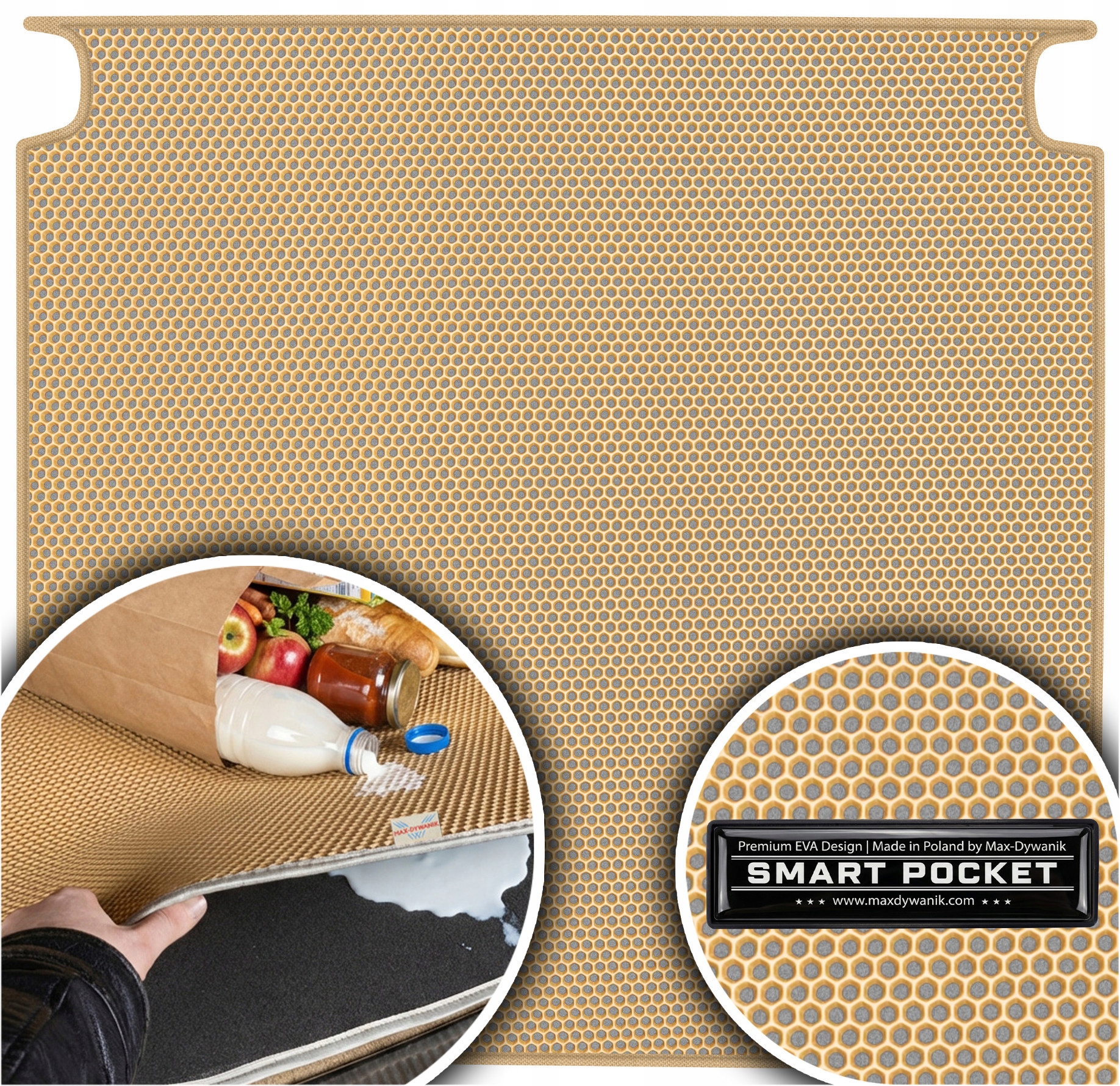 Range Rover IV Suv od roku 2013-2022. Vložka batožinového priestoru Eva Smart Pocket Béžová